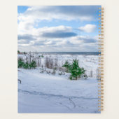 Ostseeküste im Winter schneebedeckt Planer (Rückseite)