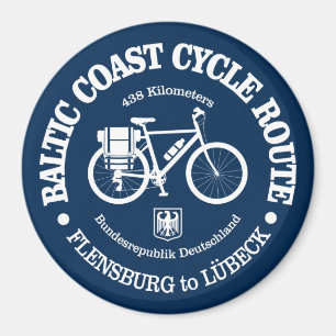 Ostseeküstenradweg (Fahrrad) Magnet