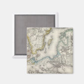 Ostseeraum Magnet (Vorderseite/Rückseite)