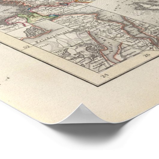 Ostseeraum Poster (Ecke)