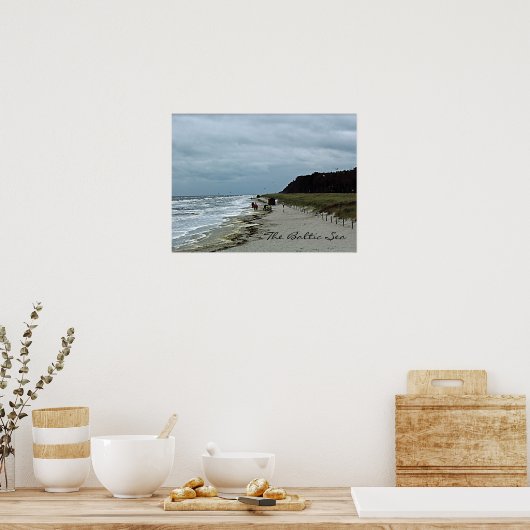 Ostseestandposter Poster (Küche)