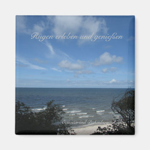 Ostseestrand Bakenberg auf Rügen Magnet
