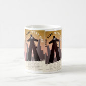 Ostseite ~ Westseite Kaffeetasse (Mittel)
