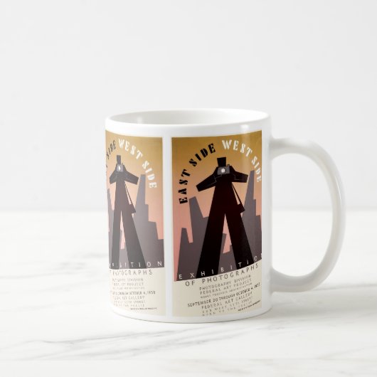 Ostseite ~ Westseite Kaffeetasse (Rechts)