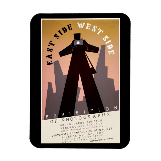 Ostseite ~ Westseite Magnet (Vertikal)