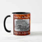 Ostseiten-Eilwecker-Tasse (Flammen) Tasse (Links)