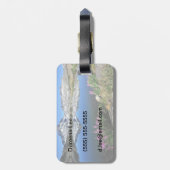 Ostsierra Berge Gepäckanhänger (Rückseite vertikal)