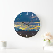 OstSierra Nevada HDR. Große Wanduhr (Zuhause)