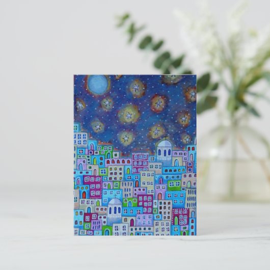 Oststadt Postkarte (Stehend Vorderseite)