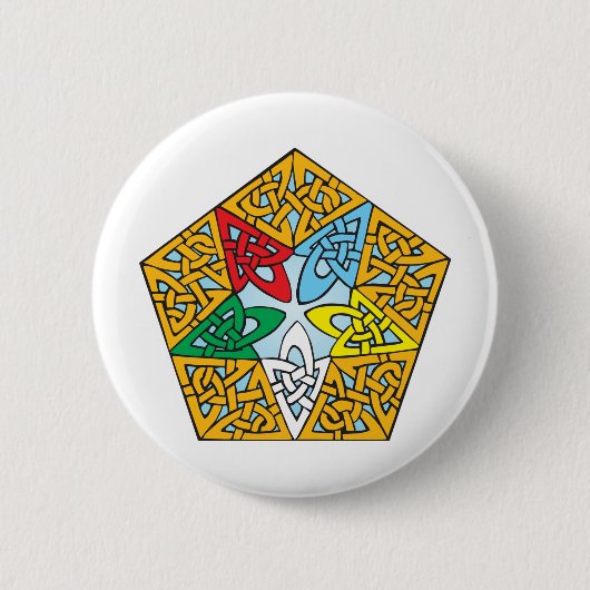 Oststernceltic-Knoten Button (Vorderseite)