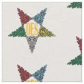 Oststerngewebe Stoff (Nahaufnahme)