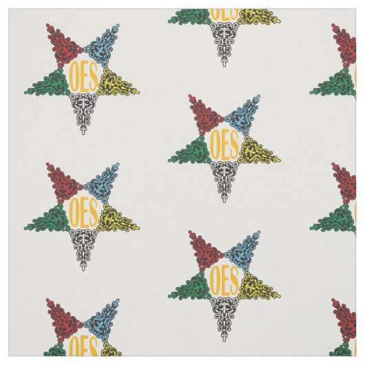 Oststerngewebe Stoff (Muster)