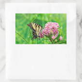 Osttiger-Frack-Schmetterling Rechteckiger Aufkleber (Tasche)