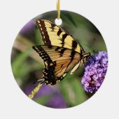 Osttiger-Frack-Schmetterlingsprofil Keramikornament (Hinten)