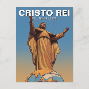 Osttimor Cristo Rei von Dili Postkarte