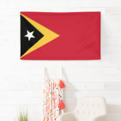 Osttimor-Flagge Banner (Insitu)