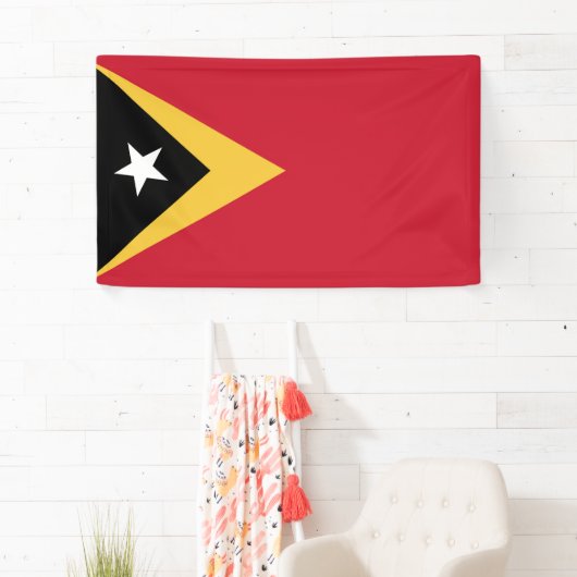 Osttimor-Flagge Banner (Insitu)