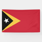 Osttimor-Flagge Banner (Horizontal)