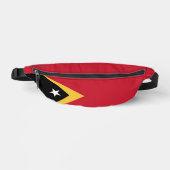 Osttimor-Flagge Bauchtasche (Vorderseite)
