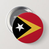 Osttimor-Flagge Button (Vorne & Hinten)