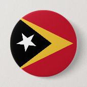 Osttimor-Flagge Button (Vorderseite)