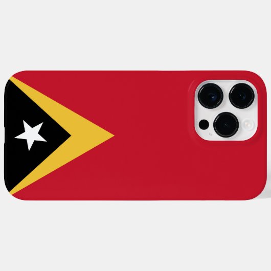 Osttimor-Flagge Case-Mate iPhone Hülle (Rückseite (Horizontal))
