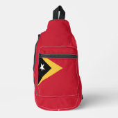 Osttimor-Flagge Crossbody Bag (Vorderseite)
