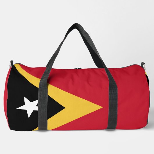 Osttimor-Flagge Duffle Bag (Vorderseite)