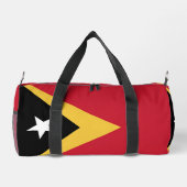 Osttimor-Flagge Duffle Bag (Rückseite)