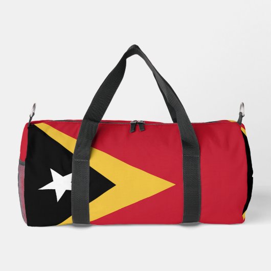 Osttimor-Flagge Duffle Bag (Rückseite)