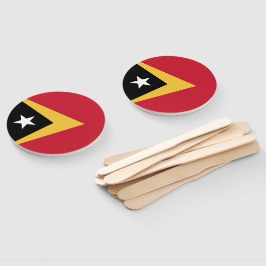Osttimor-Flagge Fächer (Non-assembled)