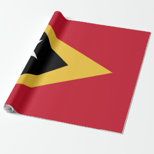 Osttimor-Flagge Geschenkpapier