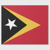 Osttimor-Flagge Geschenkpapier (Flach)