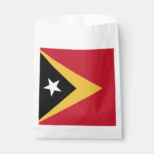 Osttimor-Flagge Geschenktütchen (Vorderseite)
