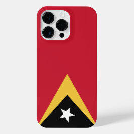 Osttimor-Flagge iPhone 14 Pro Max Hülle