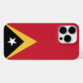 Osttimor-Flagge iPhone Hülle (Rückseite (Horizontal))