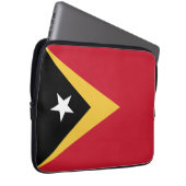 Osttimor-Flagge Laptopschutzhülle (Vorne Rechts)