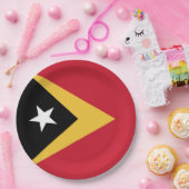 Osttimor-Flagge Pappteller (Party)