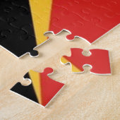 Osttimor - Flagge - Puzzle (Seite)