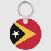 Osttimor-Flagge Schlüsselanhänger (Rückseite)