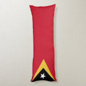 Osttimor-Flagge Seitenschläferkissen (Rückseite (Vertikal))