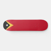 Osttimor-Flagge Skateboard (Horizontal)