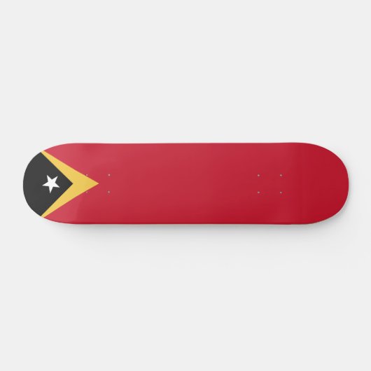 Osttimor-Flagge Skateboard (Horizontal)