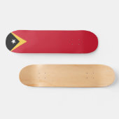Osttimor-Flagge Skateboard (Horizontal)