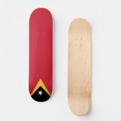 Osttimor-Flagge Skateboard (Vorderseite)