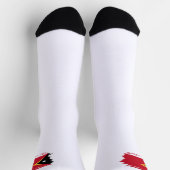 Osttimor-Flagge Socken (Oben)