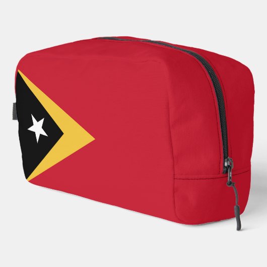 Osttimor-Flagge Waschbeutel (Rechte Ecke)