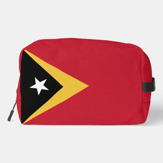 Osttimor-Flagge Waschbeutel (Rückseite)