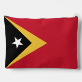 Osttimor-Flagge Zubehörtasche (Rückseite)