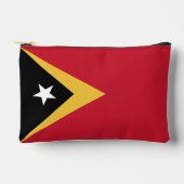 Osttimor-Flagge Zubehörtasche (Vorderseite)